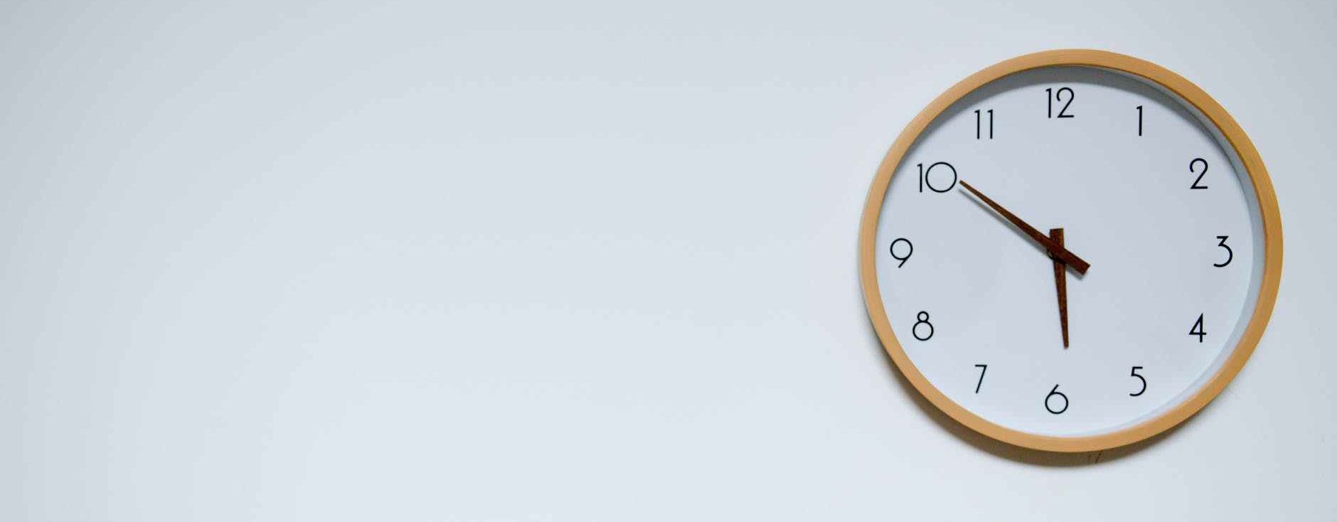 Wall clock reads 5:51.